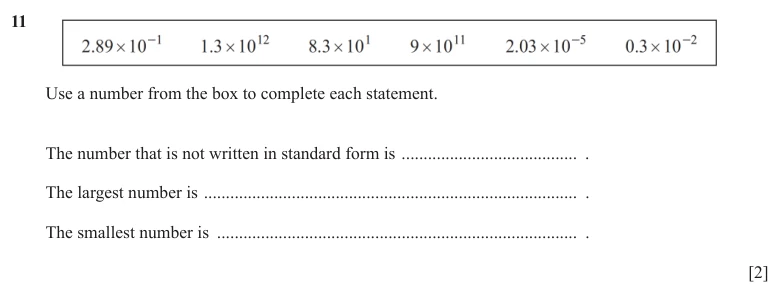 Question 11 - Cambridge IGCSE Maths Past Papers - Extended Calculator - Paper 4 - TZ3 November 2025