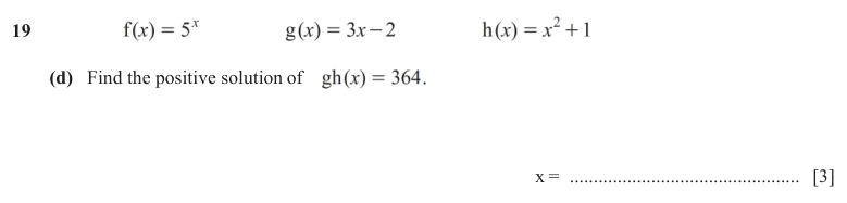Question 19(d) - Cambridge IGCSE Maths Past Papers - Extended Calculator - Paper 4 - TZ3 November 2025