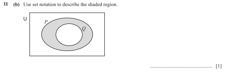 Question 11(b) - Cambridge IGCSE Maths Past Papers - Extended Non Calculator - Paper 2 - TZ2 November 2023