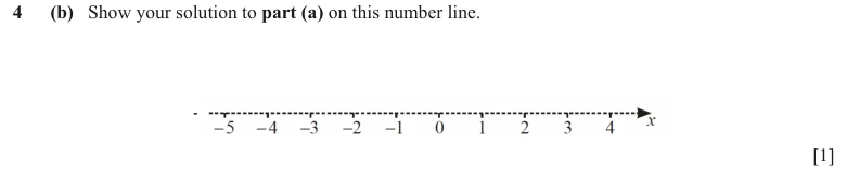Question 4(b) - Cambridge IGCSE Maths Past Papers - Extended Non Calculator - Paper 2 - TZ3 November 2023