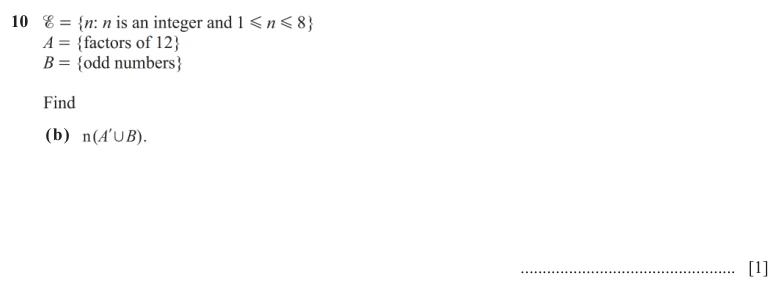 Question 10(b) - Cambridge IGCSE Maths Past Papers - Extended Non Calculator - Paper 2 - TZ1 November 2025
