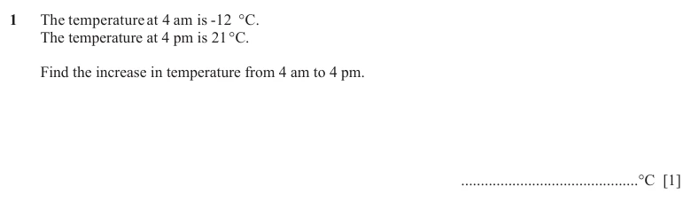 Question 1 - Cambridge IGCSE Maths Past Papers - Extended Non Calculator - Paper 2 - TZ2 November 2025