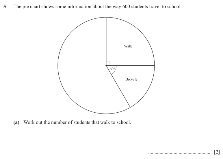 Question 5(a) - Cambridge IGCSE Maths Past Papers - Extended Non Calculator - Paper 2 - TZ2 November 2025
