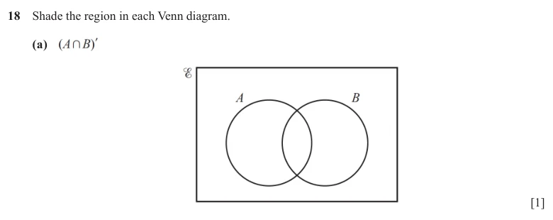 Question 18(a) - Cambridge IGCSE Maths Past Papers - Extended Non Calculator - Paper 2 - TZ3 November 2025