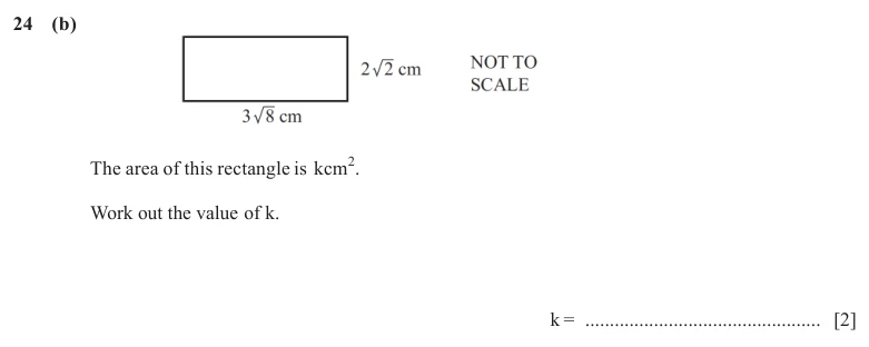 Question 24(b) - Cambridge IGCSE Maths Past Papers - Extended Non Calculator - Paper 2 - TZ3 November 2025