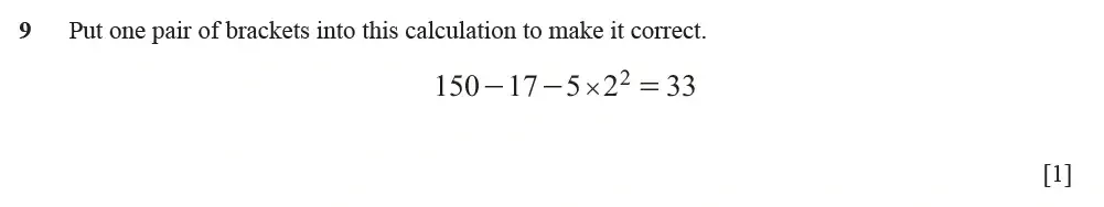 Question 09 - Cambridge IGCSE Maths Past Papers - Core Calculator March 2022 - Paper 1