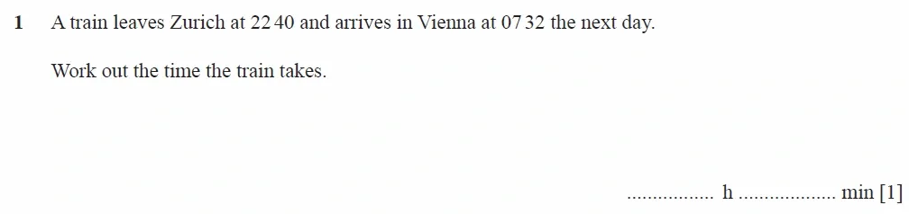 Question 01 - Cambridge IGCSE Maths Past Papers - Extended Calculator 2020 - Specimen Paper 1