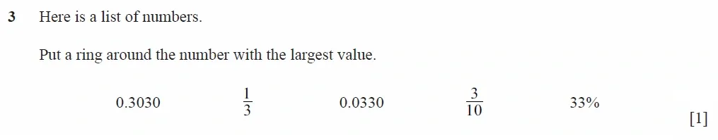 Question 03 - Cambridge IGCSE Maths Past Papers - Extended Calculator 2020 - Specimen Paper 1