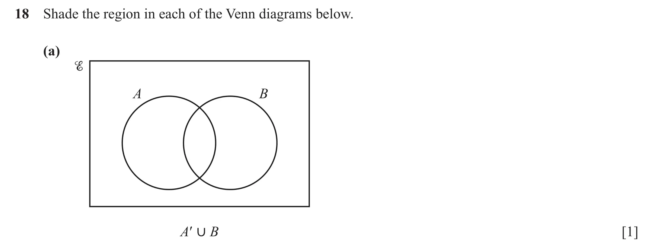 Question 18(a) - Cambridge IGCSE Maths Past Papers - Extended Calculator 2020 - Specimen Paper 2