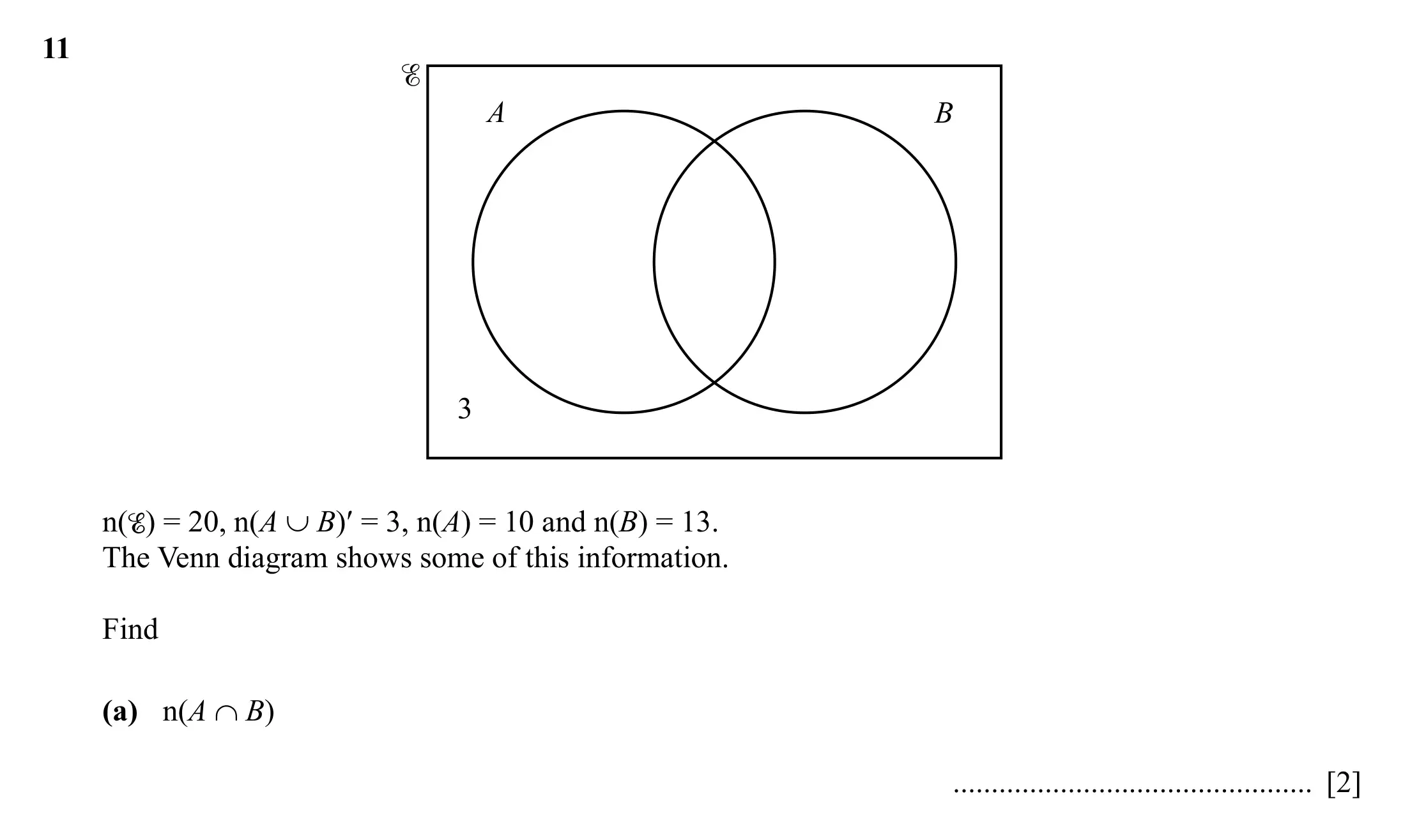Question 11(a) - Cambridge IGCSE Maths Past Papers - Extended Calculator 2025 - Specimen Paper 4