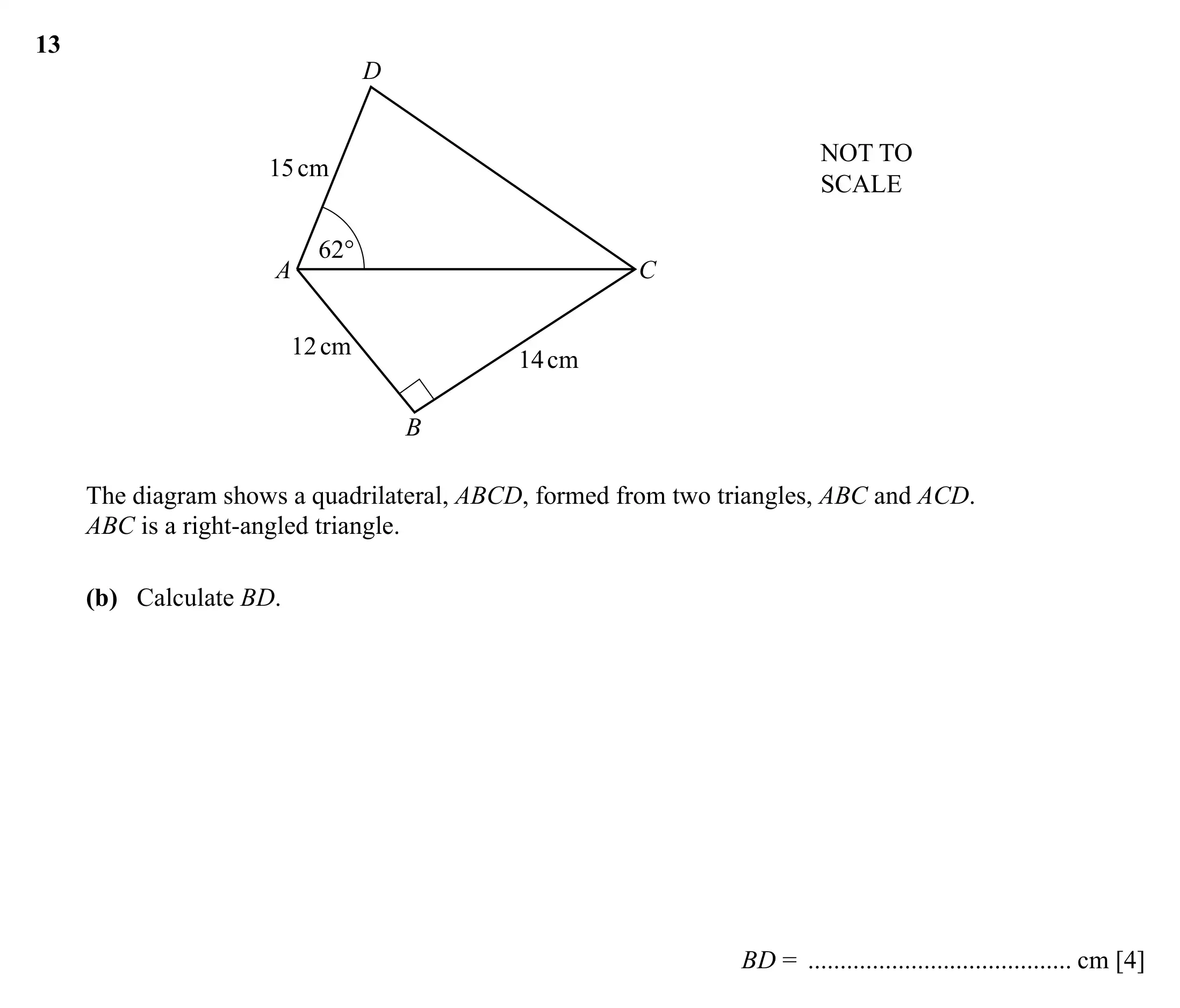 Question 13(b) - Cambridge IGCSE Maths Past Papers - Extended Calculator 2025 - Specimen Paper 4