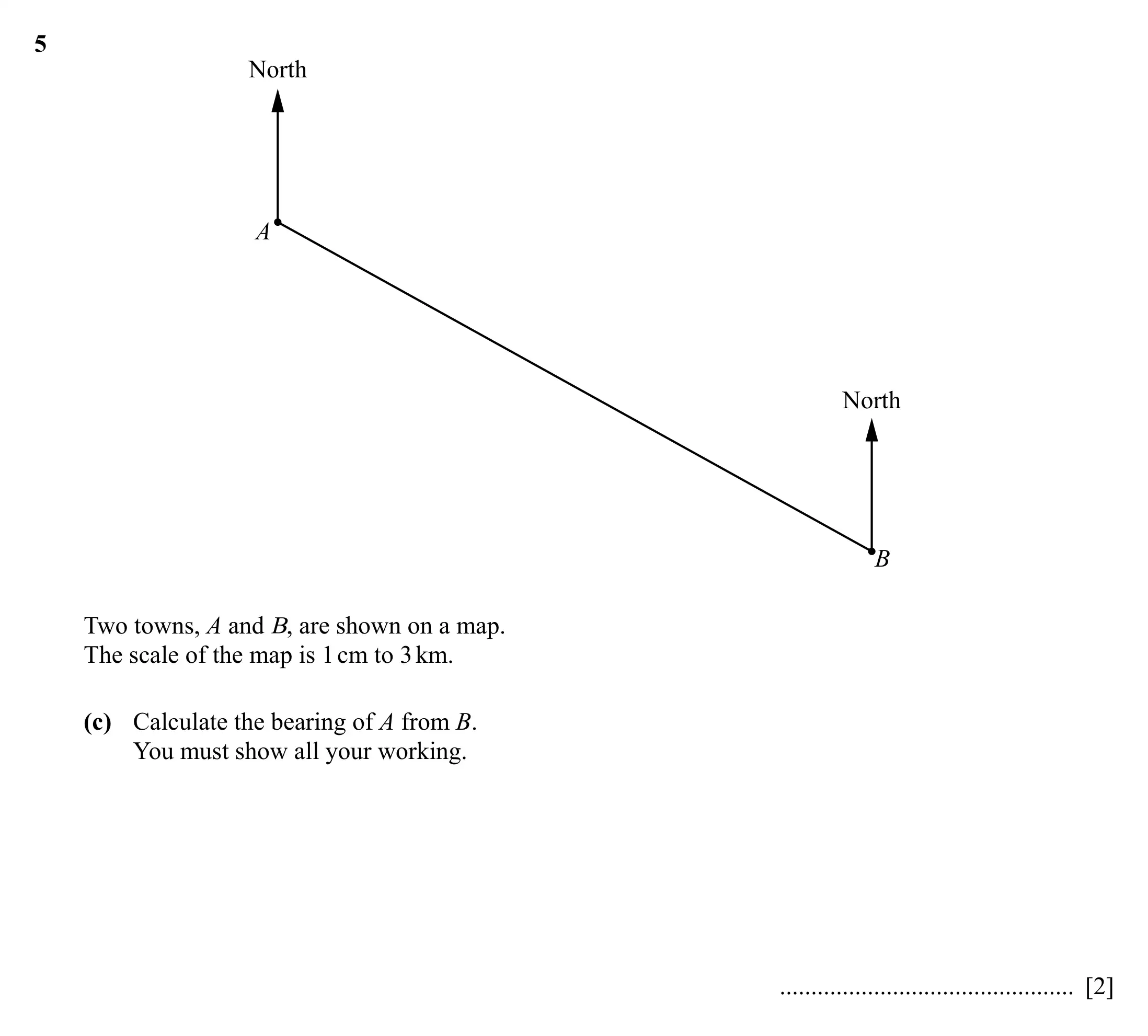 Question 5(c) - Cambridge IGCSE Maths Past Papers - Extended Calculator 2025 - Specimen Paper 4