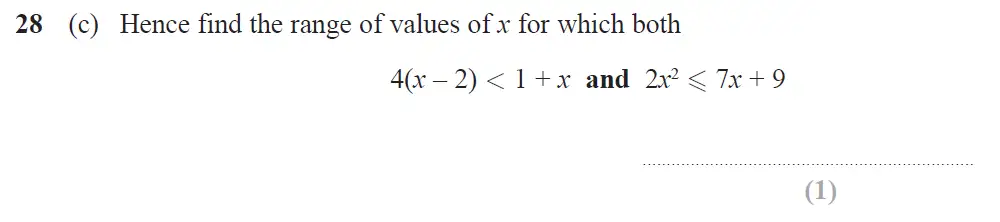 Question 36 - Edexcel IGCSE Maths Past Papers - B Calculator June 2018 - Paper 1