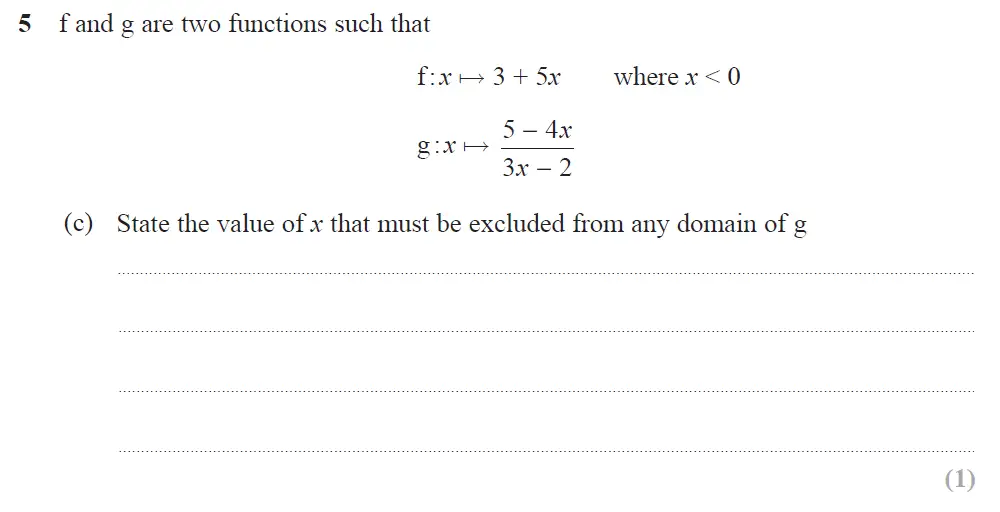 Question 11 - Edexcel IGCSE Maths Past Papers - B Calculator June 2018 - Paper 2
