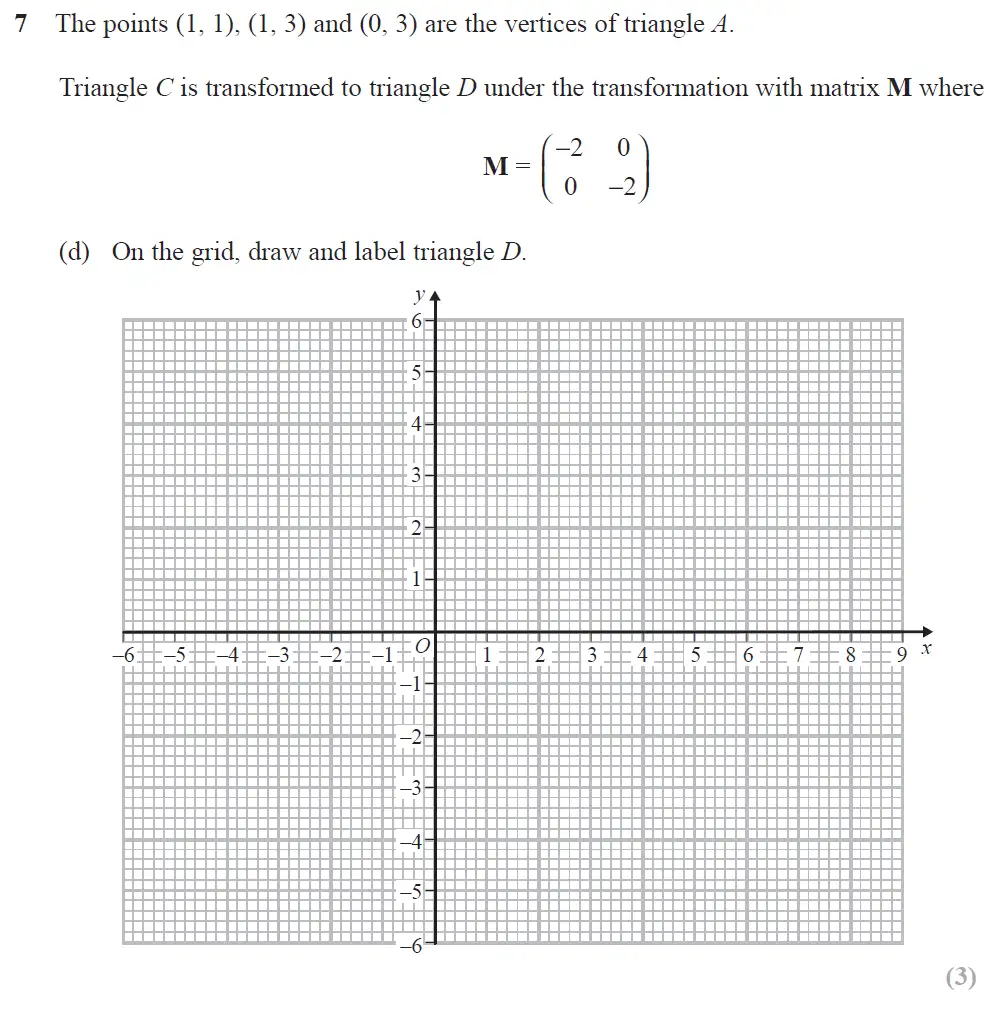 Question 19 - Edexcel IGCSE Maths Past Papers - B Calculator June 2018 - Paper 2