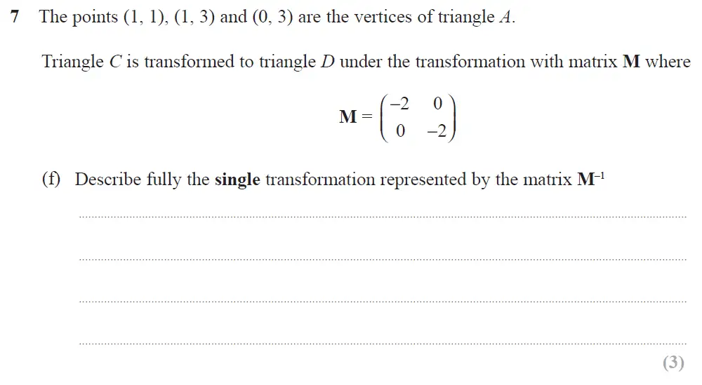 Question 21 - Edexcel IGCSE Maths Past Papers - B Calculator June 2018 - Paper 2