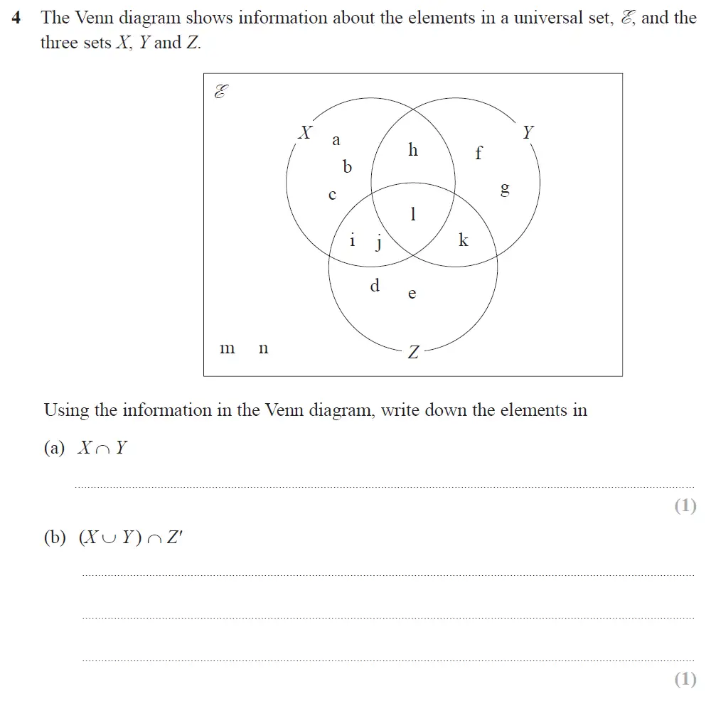 Question 06 - Edexcel IGCSE Maths Past Papers - B Calculator June 2018 - Paper 2