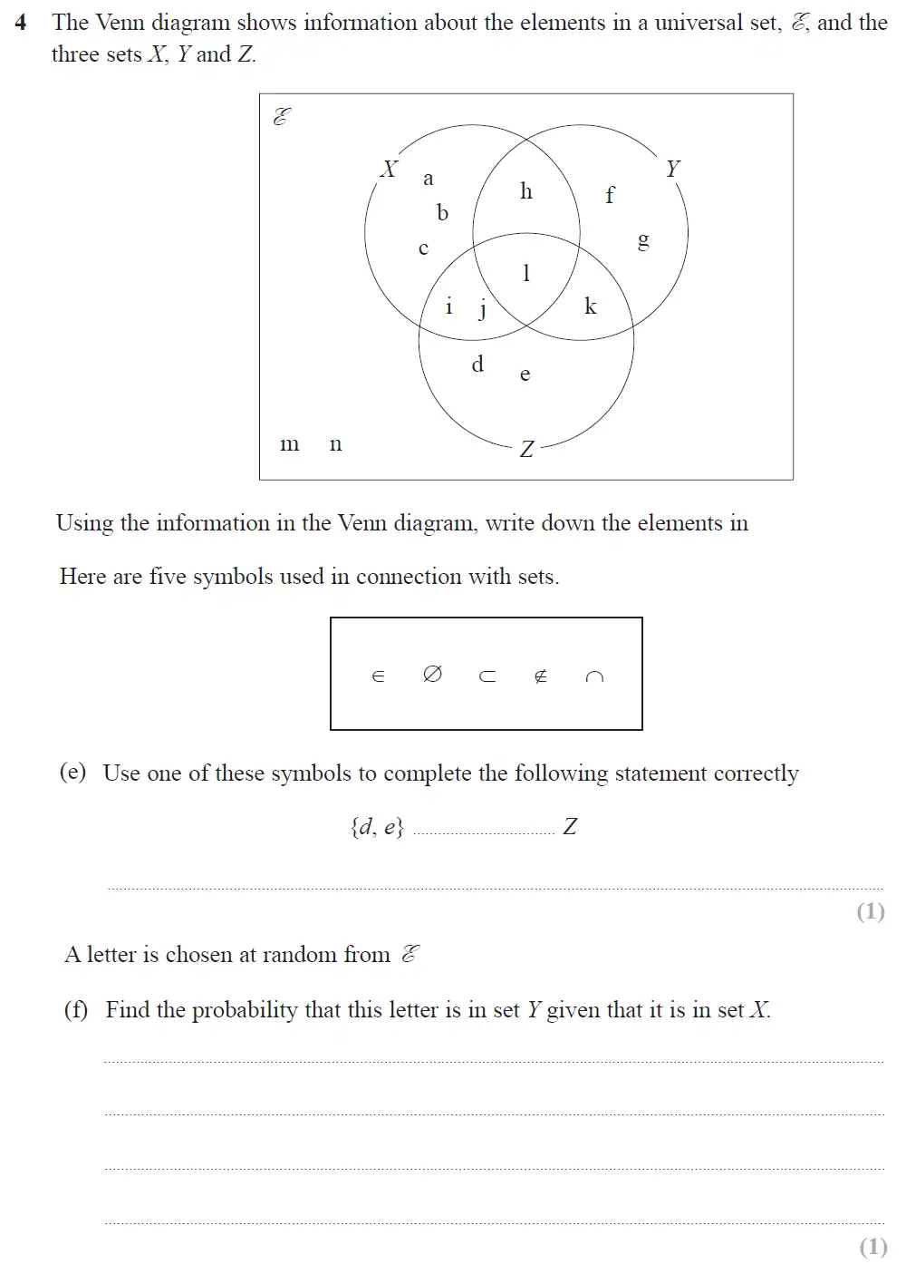 Question 08 - Edexcel IGCSE Maths Past Papers - B Calculator June 2018 - Paper 2
