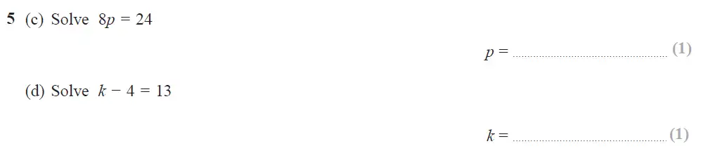 Question 13 - Edexcel IGCSE Maths Past Papers - Foundation Calculator June 2018 - Paper 1