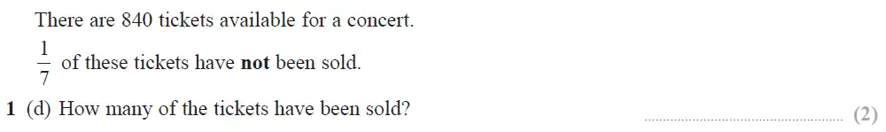 Question 04 - Edexcel IGCSE Maths Past Papers - Foundation Calculator June 2018 - Paper 1