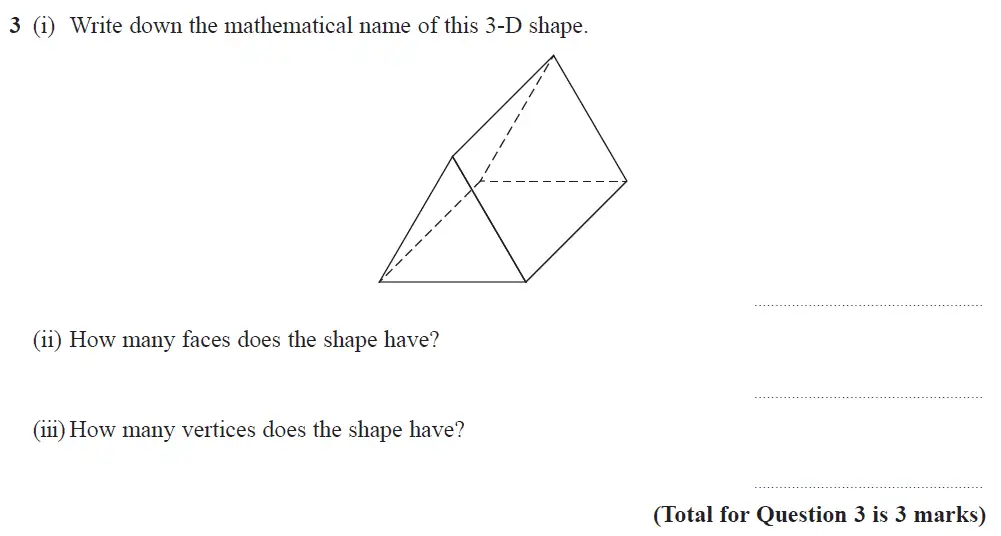 Question 09 - Edexcel IGCSE Maths Past Papers - Foundation Calculator June 2018 - Paper 1