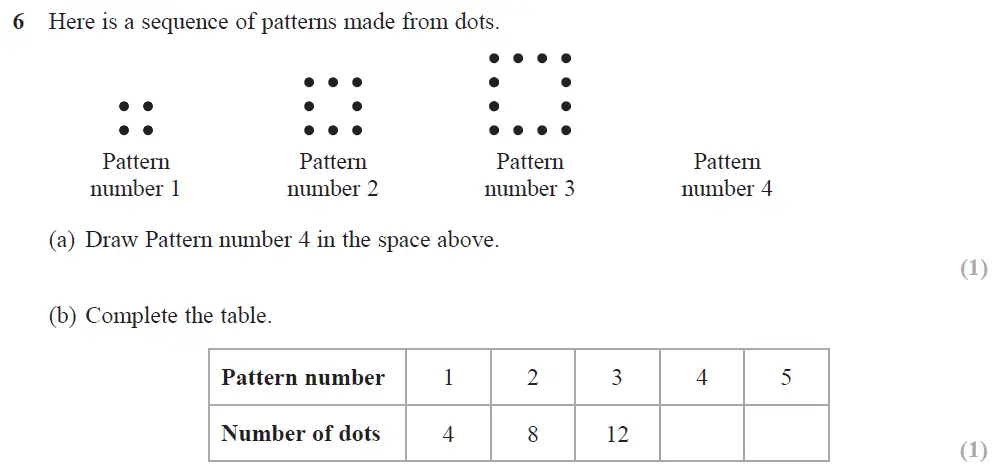 Question 10 - Edexcel IGCSE Maths Past Papers - Foundation Calculator June 2018 - Paper 2