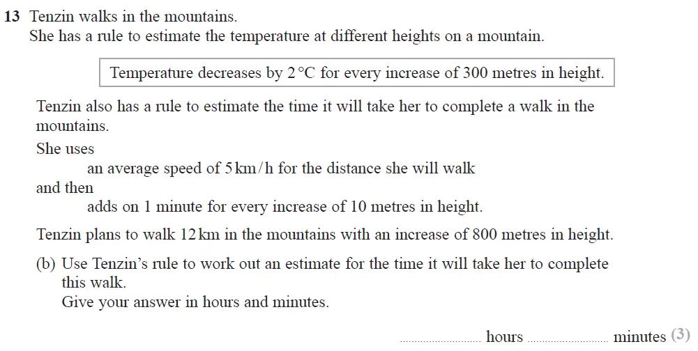 Question 30 - Edexcel IGCSE Maths Past Papers - Foundation Calculator June 2018 - Paper 2