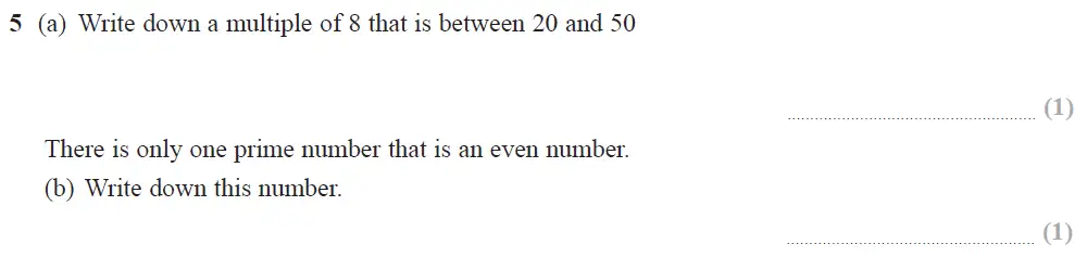 Question 08 - Edexcel IGCSE Maths Past Papers - Foundation Calculator June 2018 - Paper 2