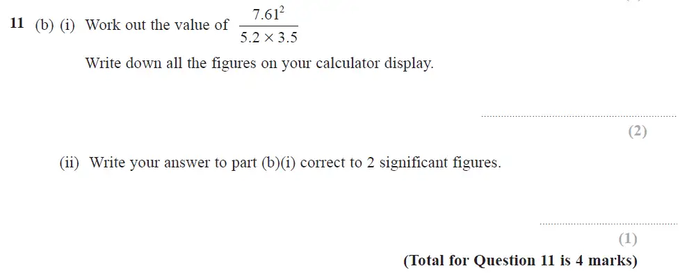 Question 29 - Edexcel IGCSE Maths Past Papers - Foundation Resit Calculator June 2018 - Paper 2