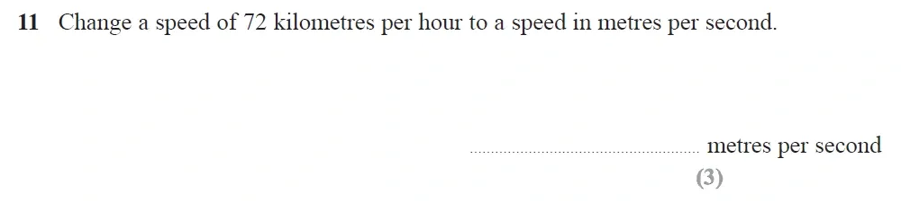Question 11 - Edexcel IGCSE Maths Past Papers - Higher Resit Calculator June 2018 - Paper 1
