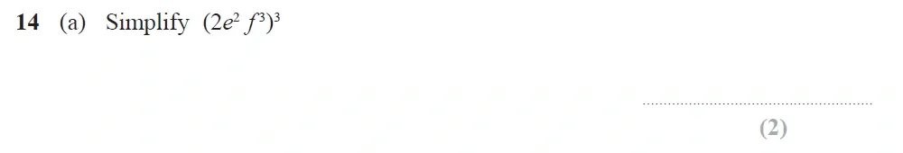 Question 14(a) - Edexcel IGCSE Maths Past Papers - Higher Resit Calculator June 2018 - Paper 1