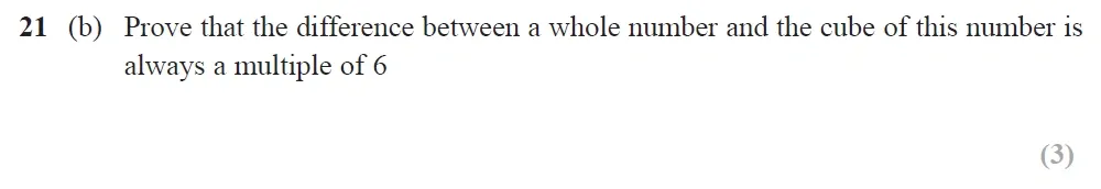 Question 21(b) - Edexcel IGCSE Maths Past Papers - Higher Resit Calculator June 2018 - Paper 1