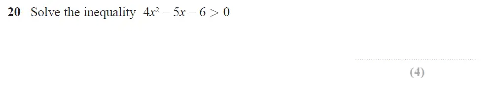 Question 31 - Edexcel IGCSE Maths Past Papers - Higher Resit Calculator June 2018 - Paper 2