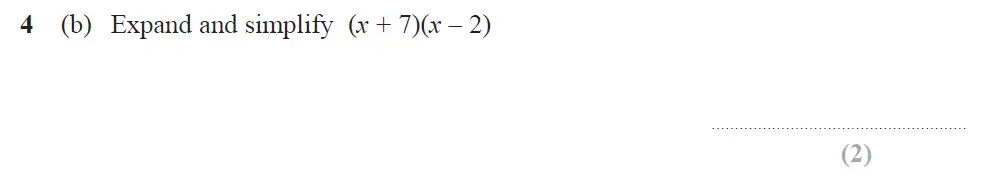 Question 05 - Edexcel IGCSE Maths Past Papers - Higher Resit Calculator June 2018 - Paper 2