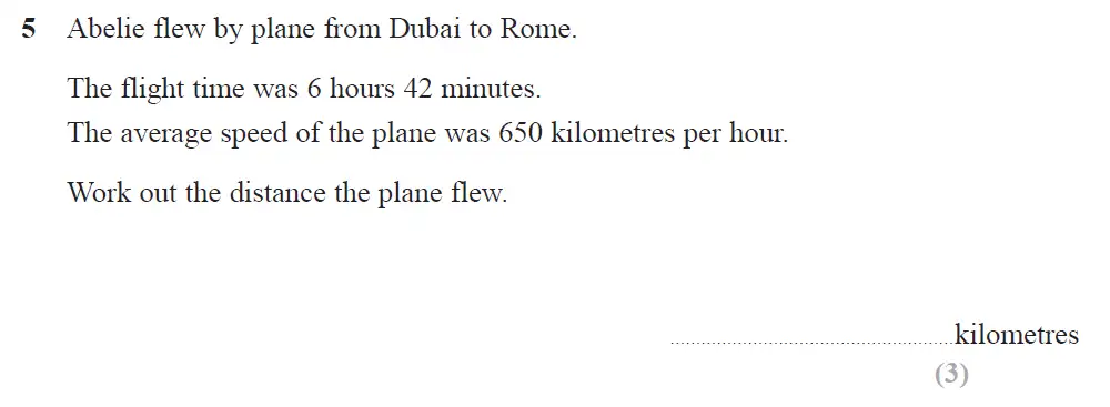 Question 08 - Edexcel IGCSE Maths Past Papers - Higher Resit Calculator June 2018 - Paper 2