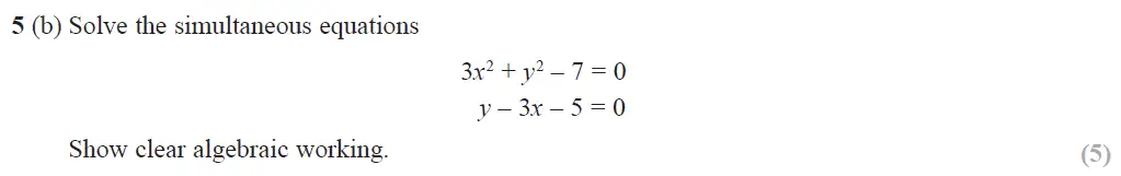 Question 13 - Edexcel IGCSE Maths Past Papers - B Resit Calculator June 2018 - Paper 2