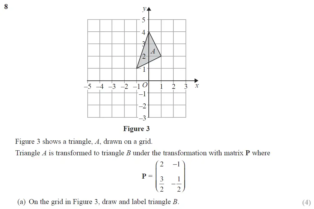 Question 20 - Edexcel IGCSE Maths Past Papers - B Resit Calculator June 2018 - Paper 2