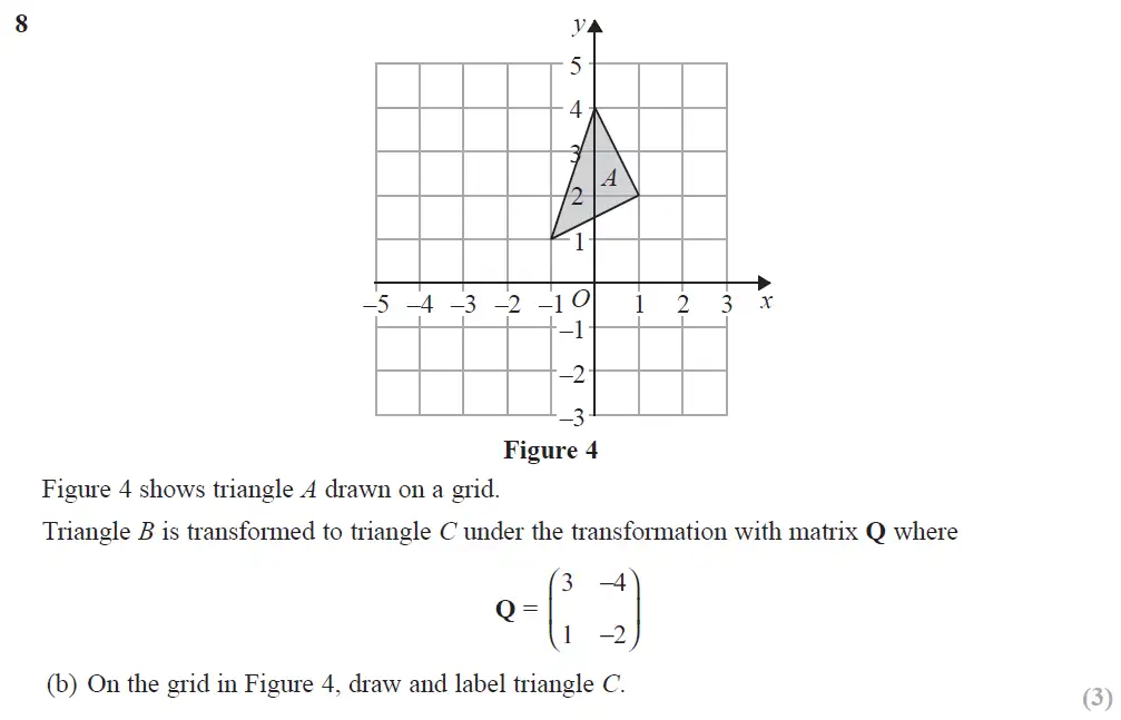 Question 21 - Edexcel IGCSE Maths Past Papers - B Resit Calculator June 2018 - Paper 2