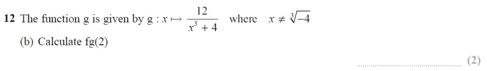 Question 14 - Edexcel IGCSE Maths Past Papers - B Calculator June 2019 - Paper 1