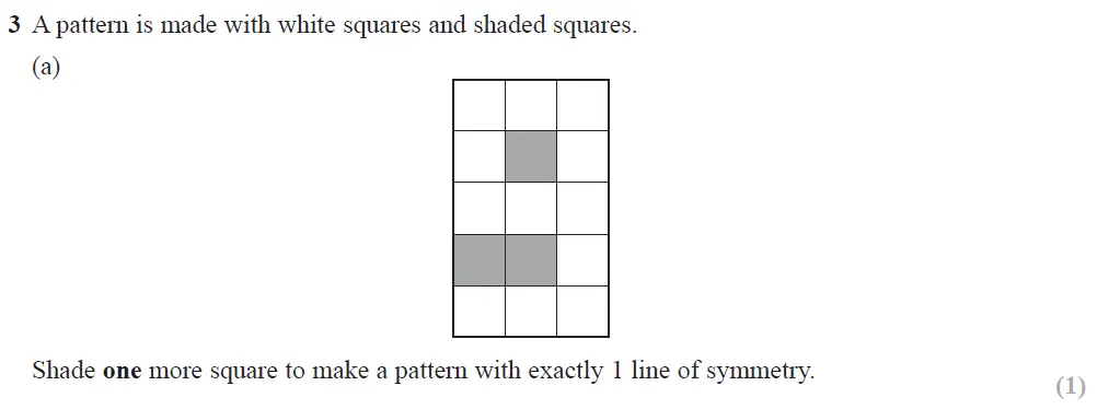 Question 03 - Edexcel IGCSE Maths Past Papers - B Calculator June 2019 - Paper 1