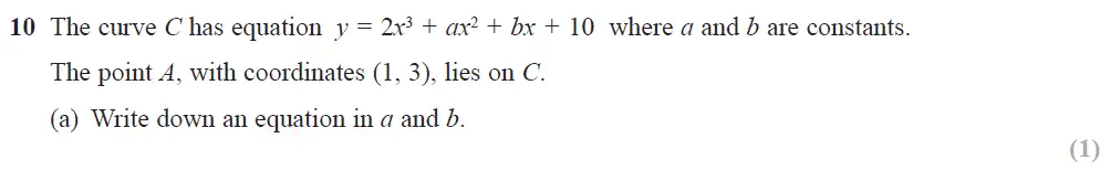 Question 28 - Edexcel IGCSE Maths Past Papers - B Calculator June 2019 - Paper 2
