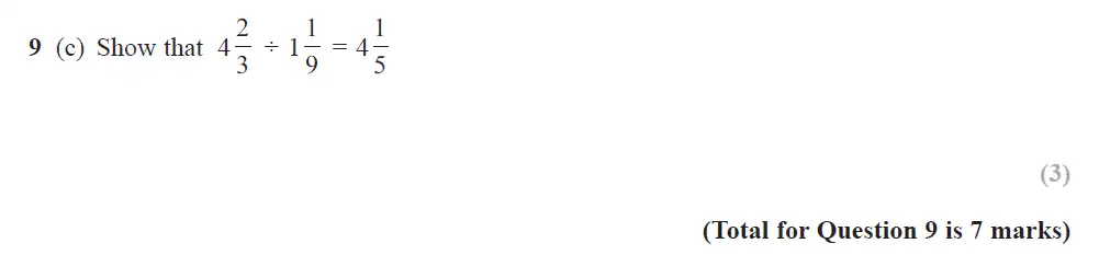 Question 15 - Edexcel IGCSE Maths Past Papers - Foundation Calculator June 2019 - Paper 1