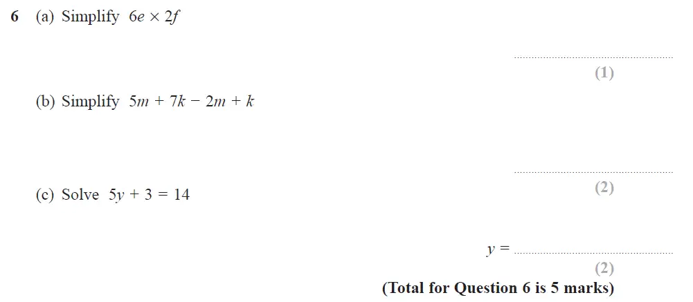 Question 09 - Edexcel IGCSE Maths Past Papers - Foundation Calculator June 2019 - Paper 1