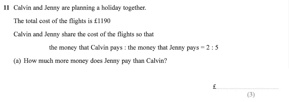 Question 20 - Edexcel IGCSE Maths Past Papers - Foundation Calculator June 2019 - Paper 2
