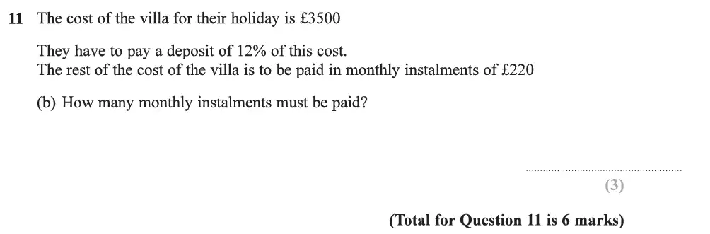 Question 21 - Edexcel IGCSE Maths Past Papers - Foundation Calculator June 2019 - Paper 2