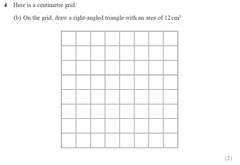 Question 11 - Edexcel IGCSE Maths Past Papers - Foundation Resit Calculator June 2019 - Paper 1