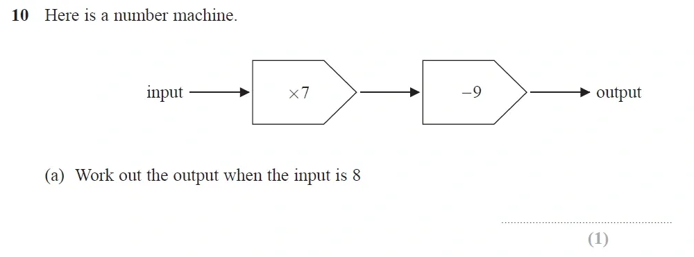 Question 27 - Edexcel IGCSE Maths Past Papers - Foundation Resit Calculator June 2019 - Paper 1