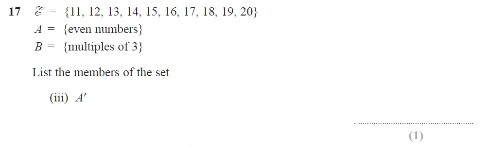 Question 39 - Edexcel IGCSE Maths Past Papers - Foundation Resit Calculator June 2019 - Paper 1