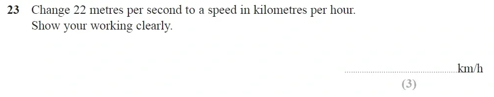 Question 49 - Edexcel IGCSE Maths Past Papers - Foundation Resit Calculator June 2019 - Paper 1
