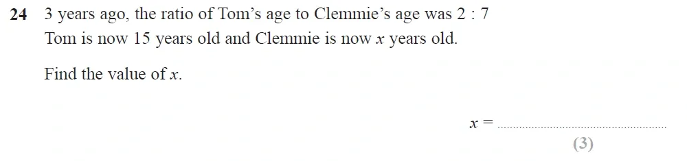 Question 50 - Edexcel IGCSE Maths Past Papers - Foundation Resit Calculator June 2019 - Paper 1